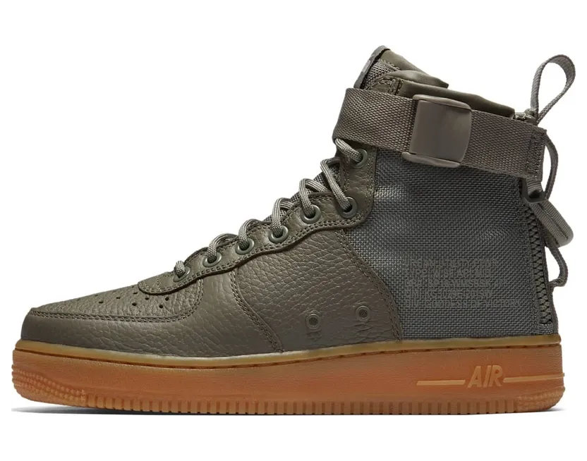 Nike SF Air Force 1 Mid Dark Stucco (W)