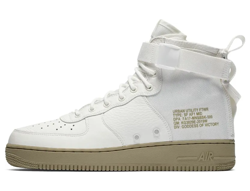 Nike SF Air Force 1 Mid Ivory Olive (917753-101)