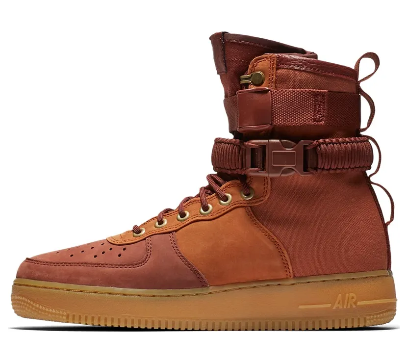 Nike SF Air Force 1 Premium Dark Russet (AQ0118-200)