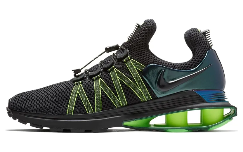 Nike Shox Gravity Black Hot Lime (AR1999-003)