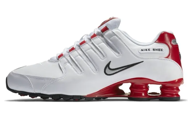 Nike Shox NZ White University Red (378341-110)