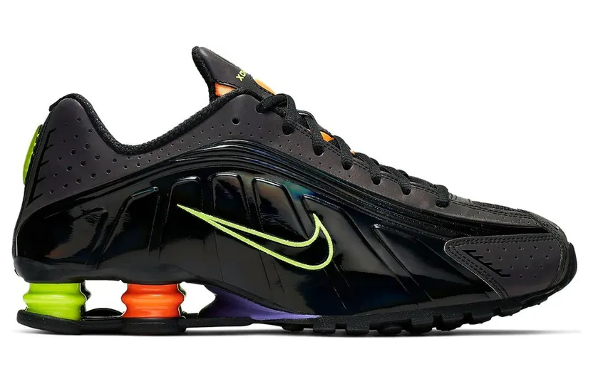 Nike Shox R4 Gel Black Neon (CI1955-074)