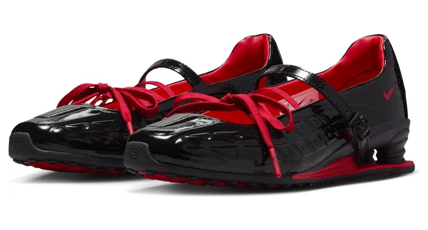 Nike Shox Z Calistra “Labelhood”: der Sneaker mit der roten Sohle (5)