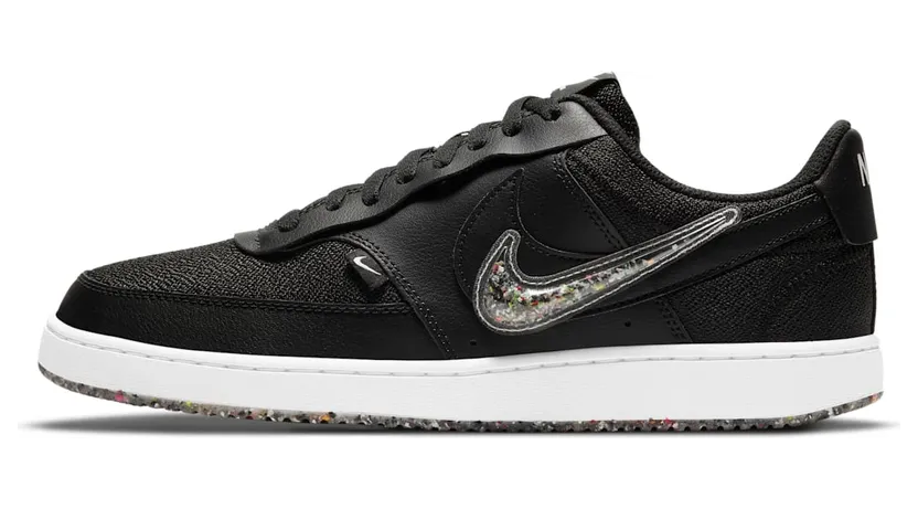 Nike Sportswear NikeCourt Vision Low Premium Herren Sneaker schwarz (DJ1974-001)