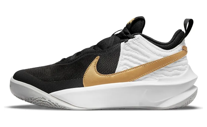 Nike Team Hustle D 10 Black Metallic Gold (CW6735-002)