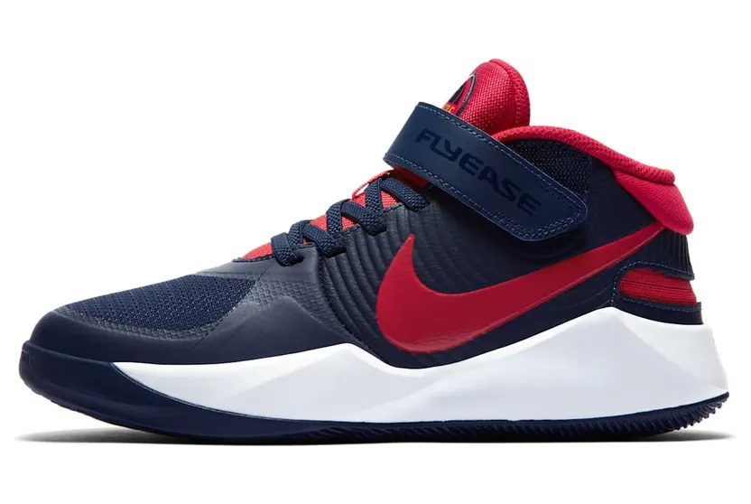 Nike Team Hustle D 9 FlyEase Midnight Navy (GS)