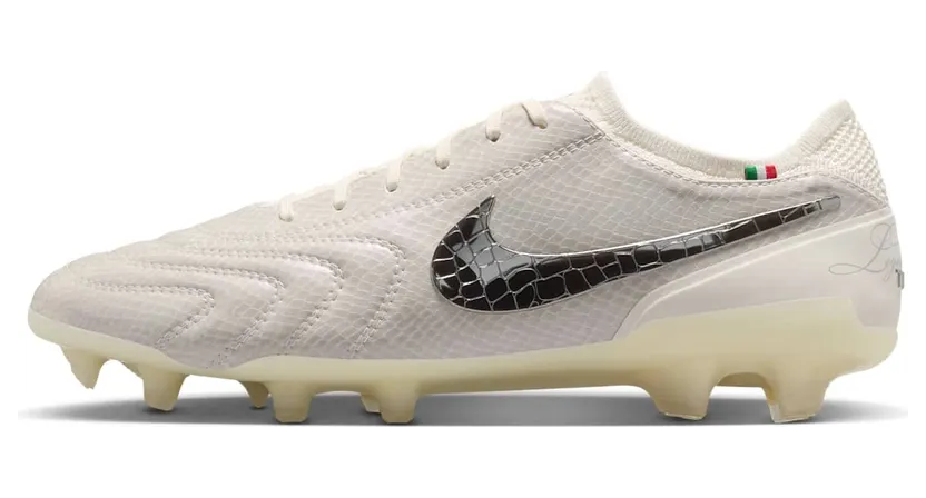 Nike Tiempo Legend 10 Elite Luxe FG Montebelluna Leather White Snakeskin (FZ1487-100)