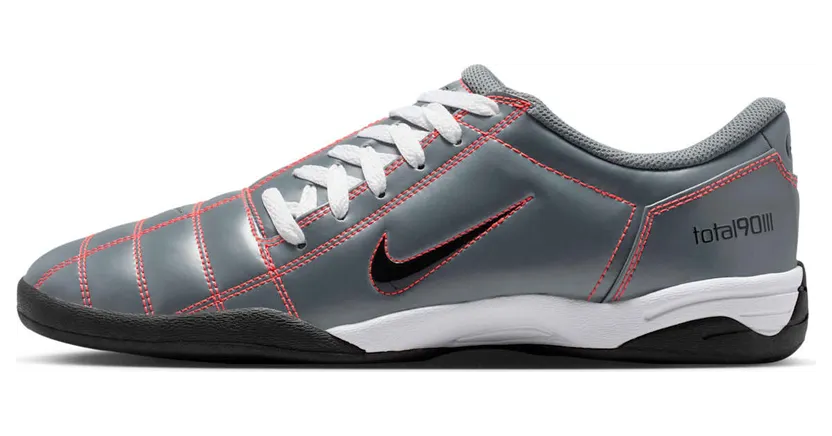 Nike Total 90 III “Smoke Grey / Bright Crimson” (HQ2851-003)