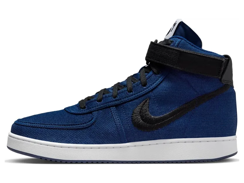 Nike Vandal High x Stüssy Deep Royal Blue/White/Black (DX5425-400)