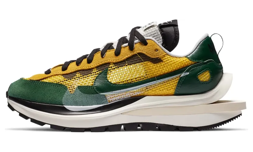 Nike Vaporwaffle sacai Tour Yellow Stadium Green (CV1363-700)