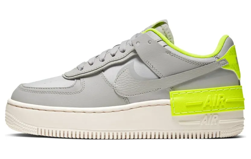 Nike WMNS Air Force 1 Shadow Grey Volt (2019) (CQ3317-002)