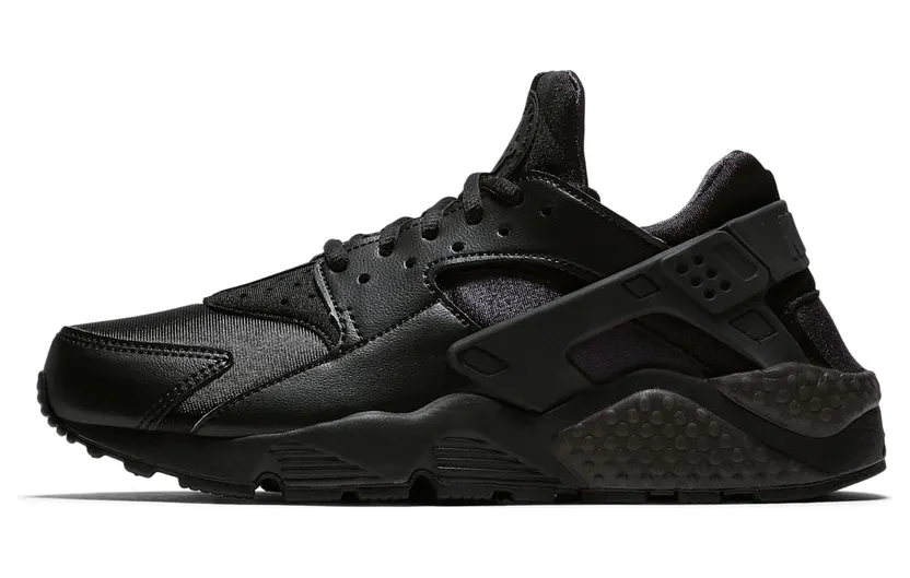 Nike Womens Air Huarache Tirple Black (2018) (634835-012)