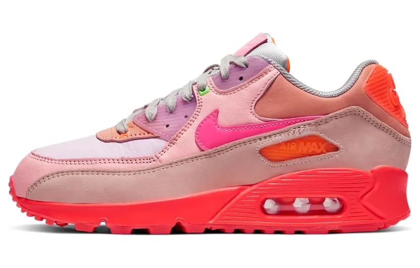 Nike Womens Air Max 90 Premium ‘Pink Shade’ (2019) (CT3449-600)