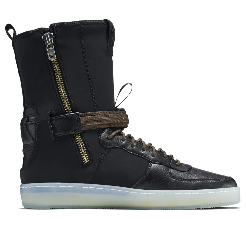 Nike x Acronym Air Force 1 Downtown Black Olive (649941-003)