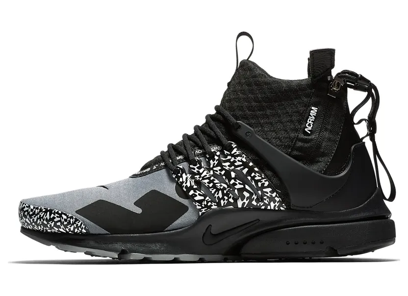 Nike x Acronym Air Presto Mid Cool Grey (2018) (AH7832-001)
