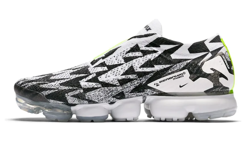 Nike x Acronym Air VaporMax Moc 2 Light Bone/Volt (AQ0996-001)