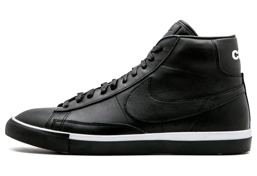 Nike x Comme Des Garcons CDG Blazer High Black White (2016) (704571-002)