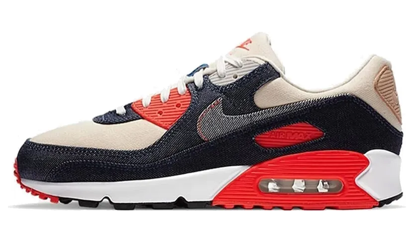 Nike x DENHAM Air Max 90 ‘Infrared’ (2020) (CU1646-400)