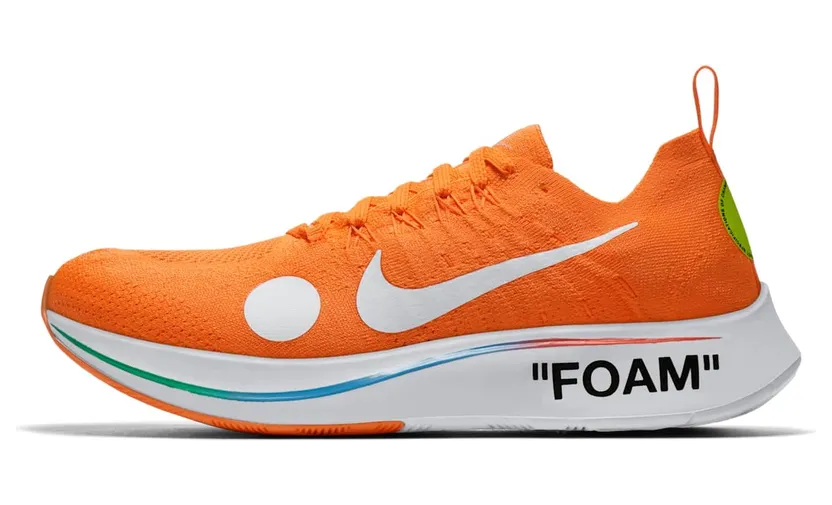 Nike x Off White Zoom Fly Mercurial Flyknit Pack ‘Total Orange’ (2018) (AO2115-800)