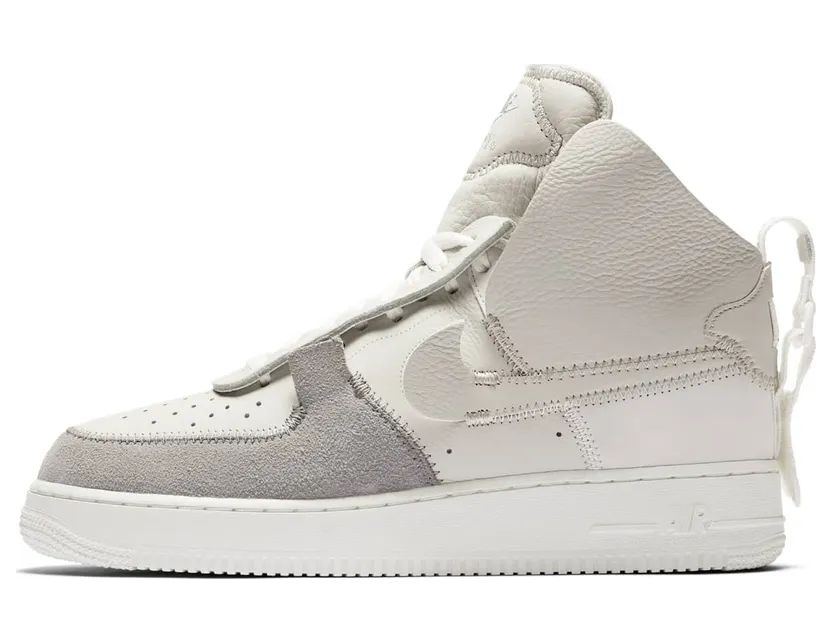 Nike x PSNY Air Force 1 High Matte Silver (AO9292-001)