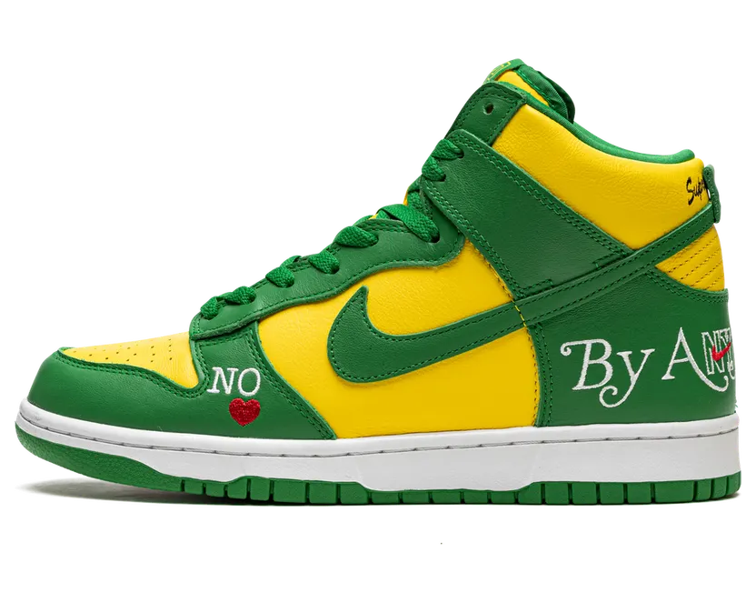 Nike x Supreme SB Dunk High Brazil Pine Green (DN3741-700)