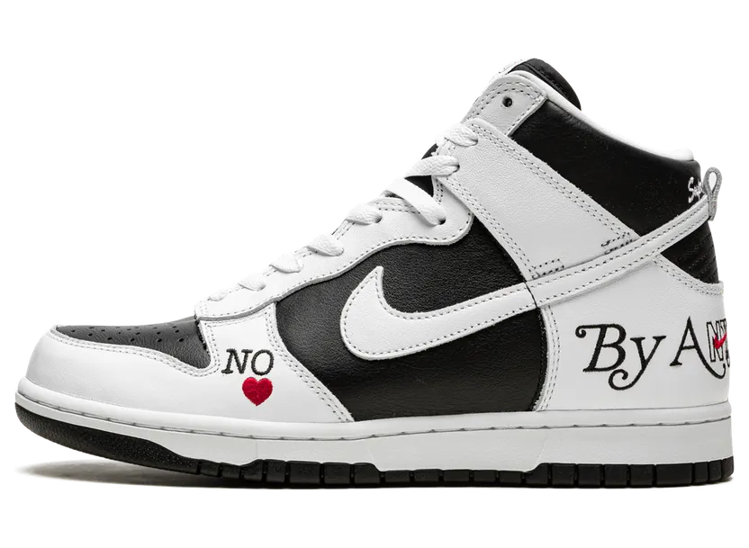 Nike x Supreme SB Dunk High By Any Means White (DN3741-002)