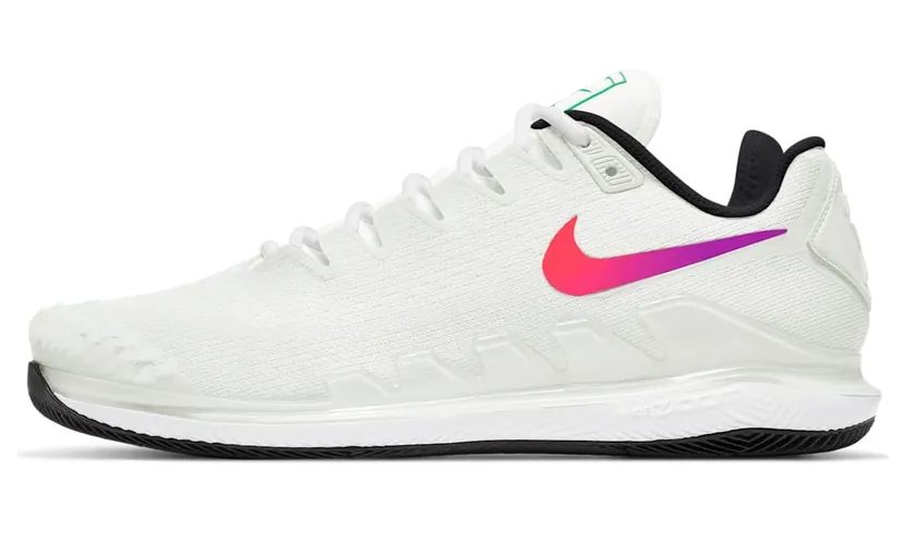 NikeCourt Air Zoom Vapor x Knit White Black Electro Green (AR0496-112)