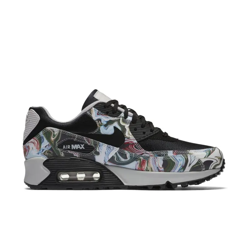 Nike Air Max 90 Marble Dye (W) Black/Vast Grey-Black (AO1521-001)