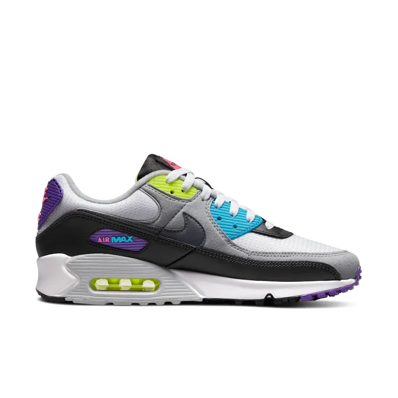 Nike Air Max 90 Laser Blue Volt Purple (DR9900-100)
