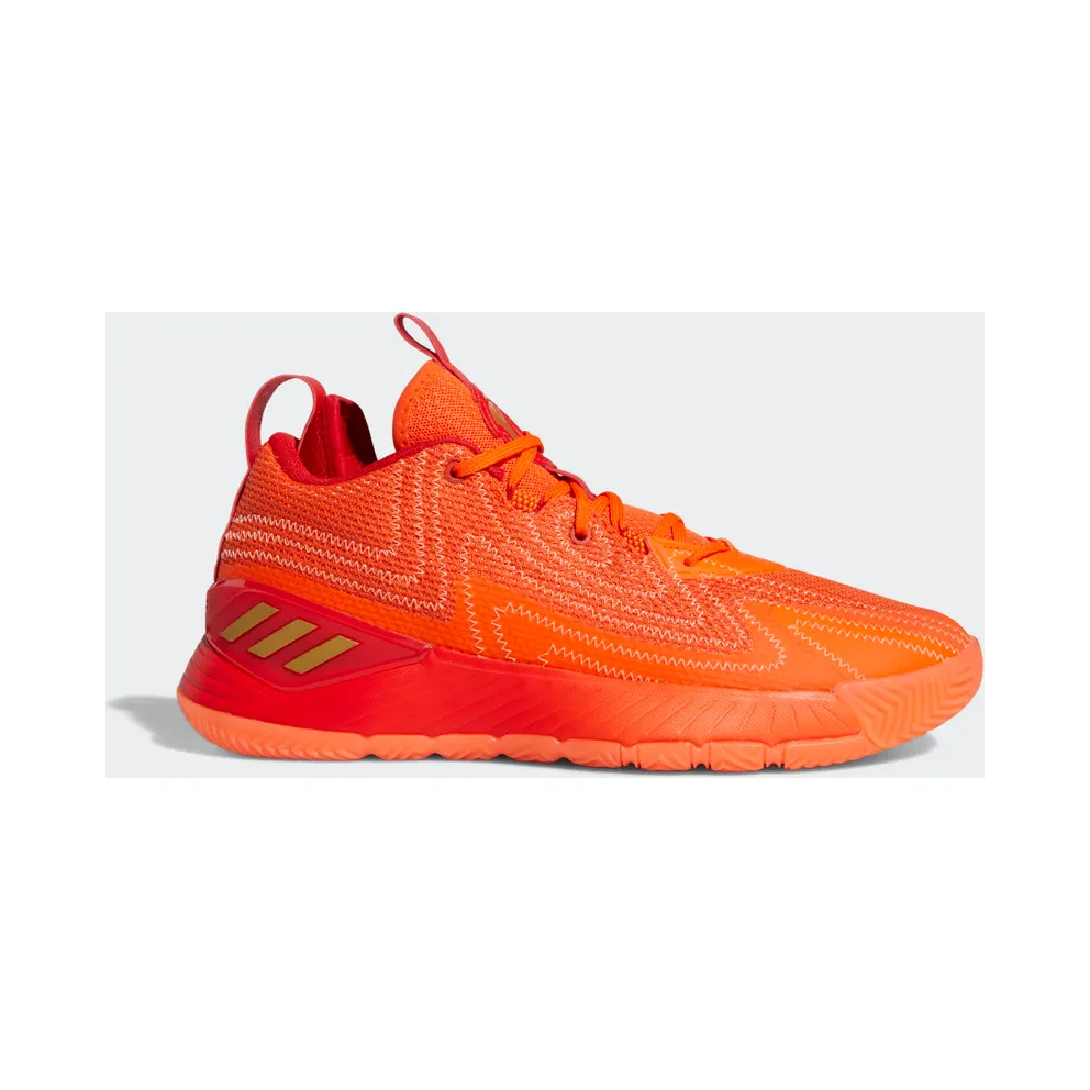 adidas D Rose Son of Chi 2.0 Basketballschuh Impact Orange / Gold Metallic / Vivid Red (GY6495)