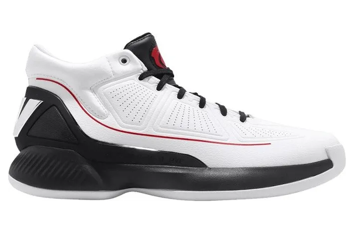 adidas D Rose 10 White Black Red (EH2369)