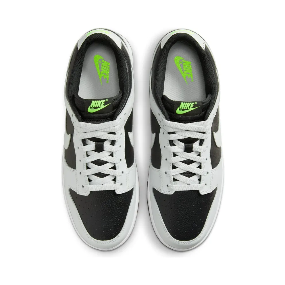 Nike Dunk Low “Grey Panda Volt” (FD9756-001)