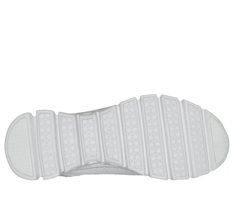 Skechers Slip-ins: Glide-Step – Pursuit Sneaker White/Silver
