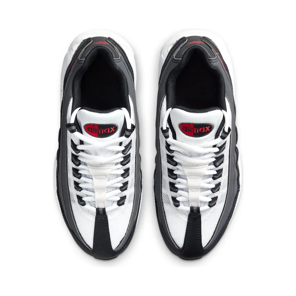 Nike Air Max 95 Recraft White Iron Grey University Red (CJ3906-105)