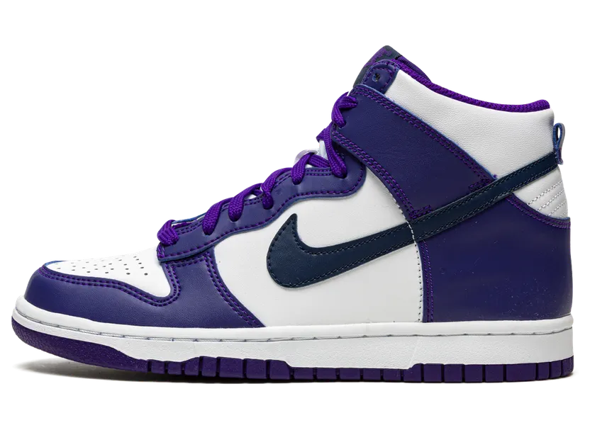 Nike Dunk High Electro Purple Midnght Navy (GS) (DH9751-100)