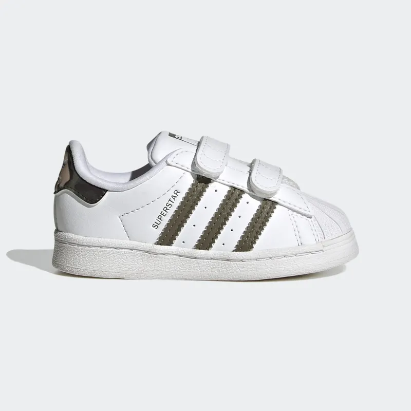 Adidas Superstar Cloud White / Olive Strata / Cloud White (HQ4286)