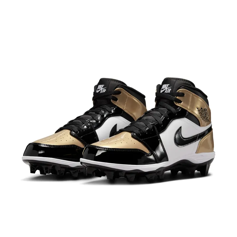 Jordan 1 Mid TD Cleat Gold Toe (FJ6805-701)