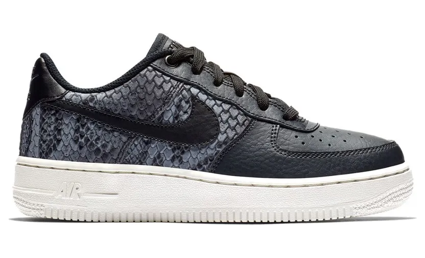 Nike Air Force 1 Low Snake Anthracite Black (GS)