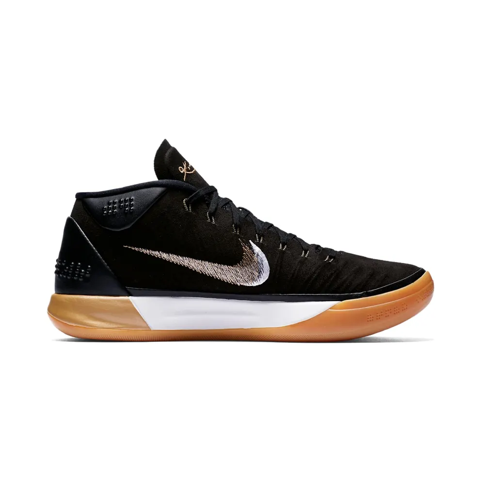 Nike Kobe A.D. Black White Gum Black/Metallic Gold-Anthracite-White (922482-009)