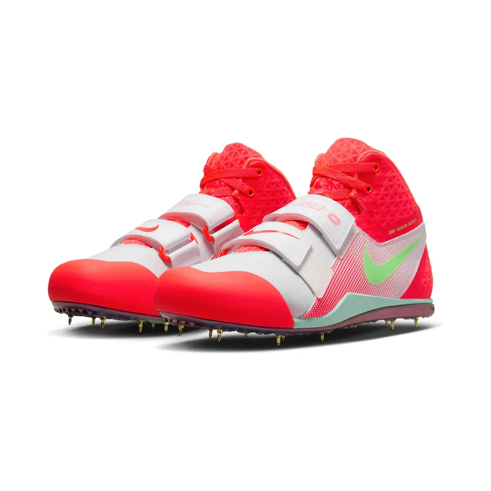 Nike Zoom Javelin Elite 3 White Hyper Orange Lime Blast Bright Crimson (FZ9626-100)