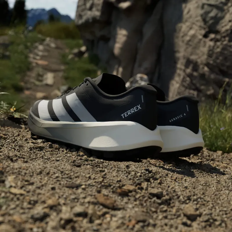 Adidas Terrex Agravic 4 Trail Running Shoes Core Black / Grey Two / Cloud White (KJ8870)