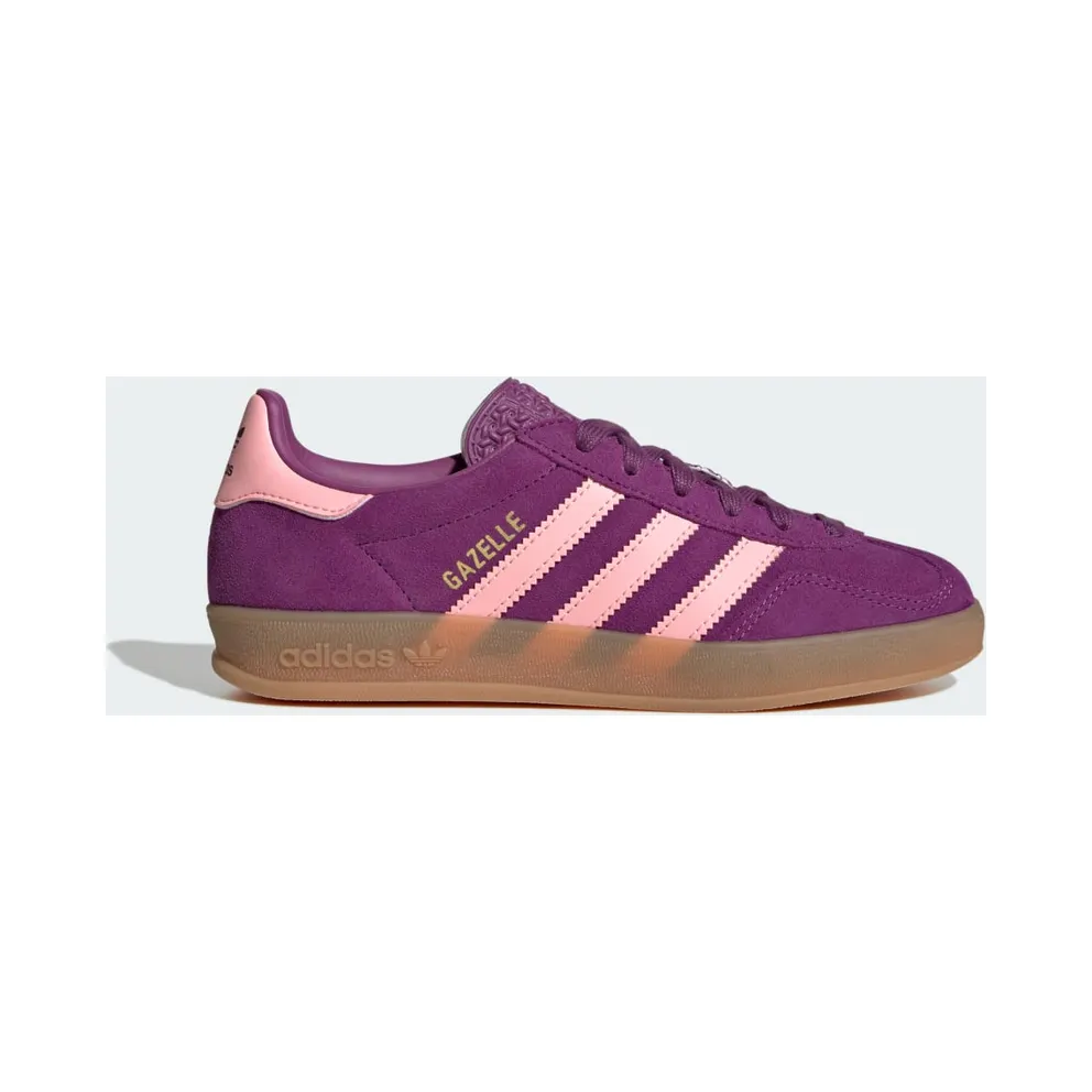 Adidas Gazelle Indoor Kids Rich Mauve / Glow Pink / Cloud White (JP8766)