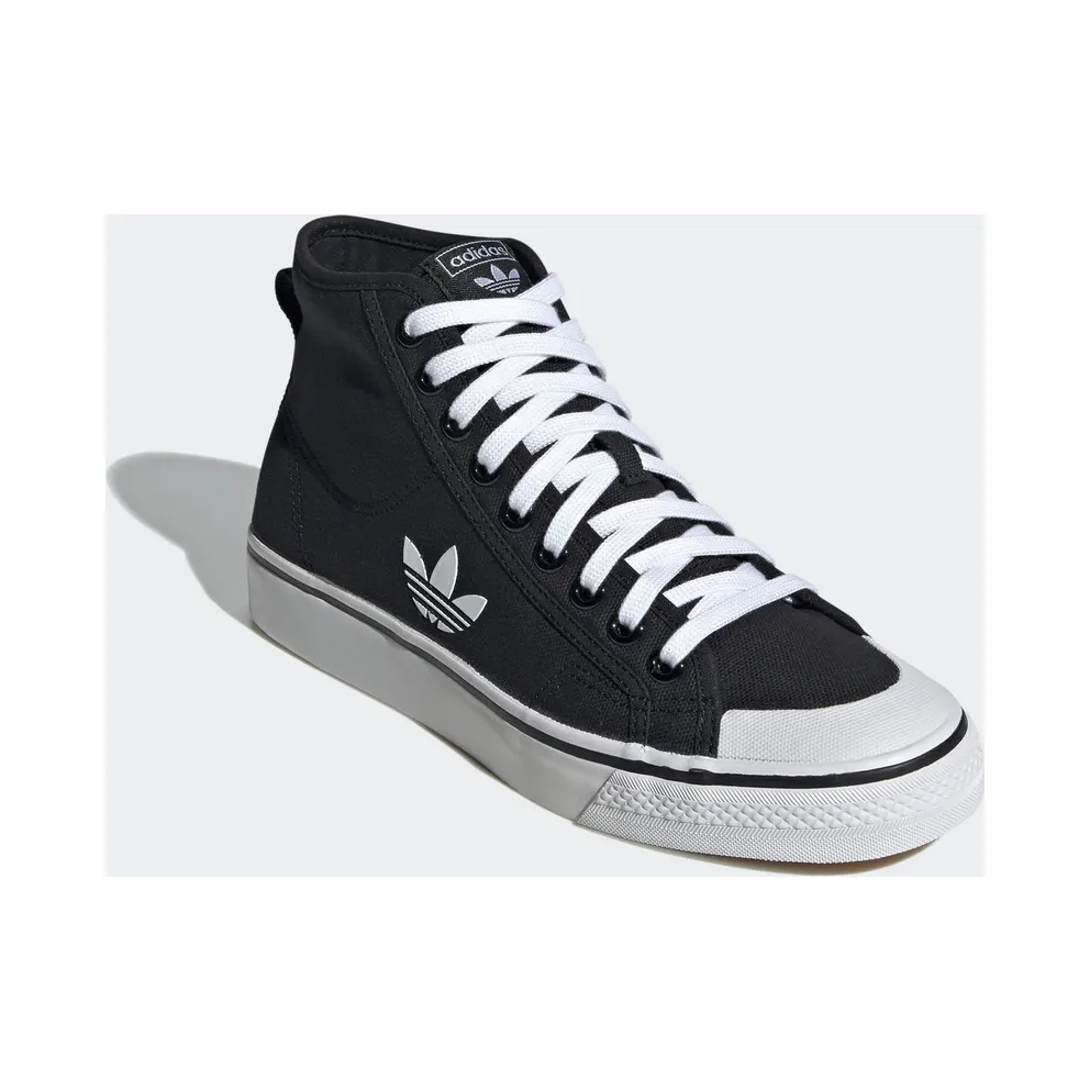 adidas Nizza Hi Black Black/Core Black/Cloud White (FW8352)