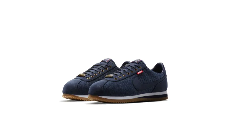 Nike Cortez Mister Cartoon Obsidian Obsidian/White-Gum Light Brown (AA4875-400)
