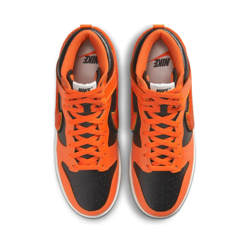 Nike Dunk High “Chenille – Safety Orange” (DR8805-002)