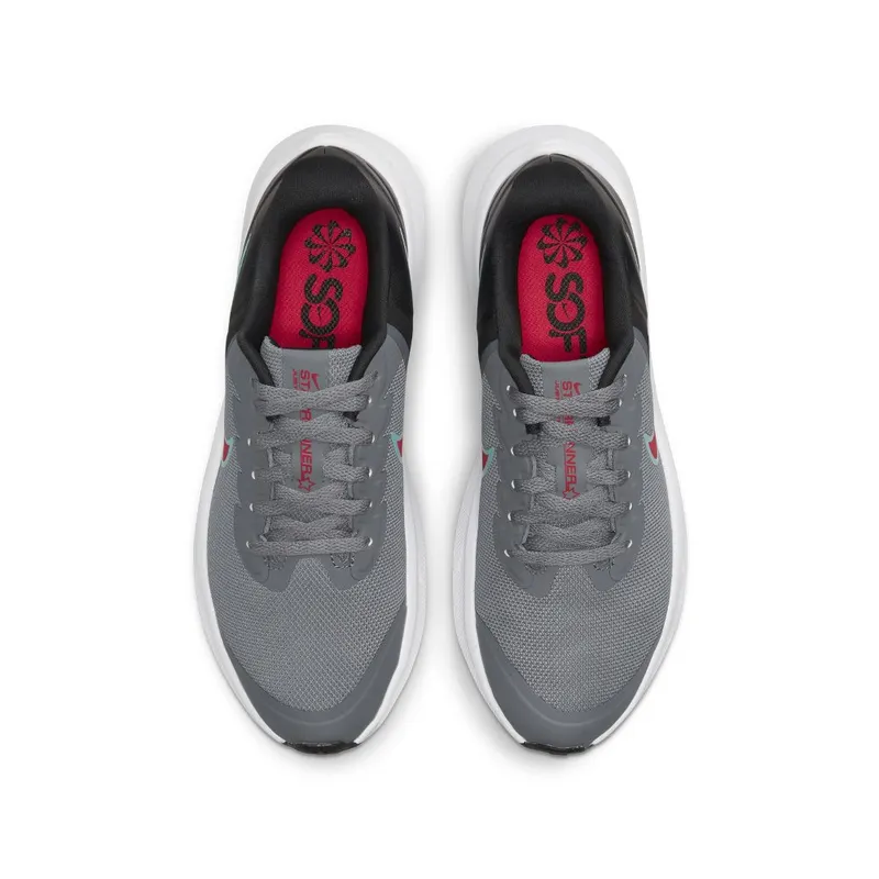 Nike Star Runner 3 Older Kids’ Road Running Grey 50% Sustainable Materials (DA2776-008)