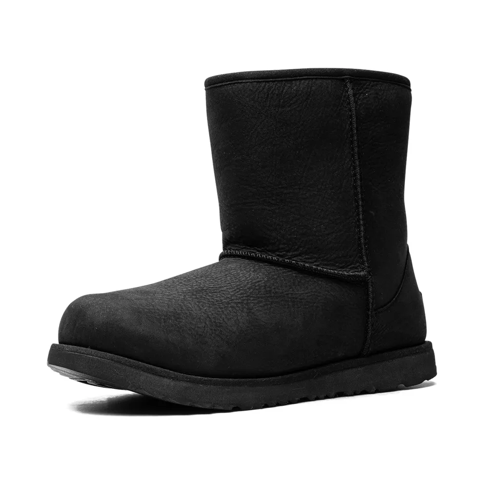Ugg Classic Short II Waterproof Kids “Black” (1019646K-BLK)