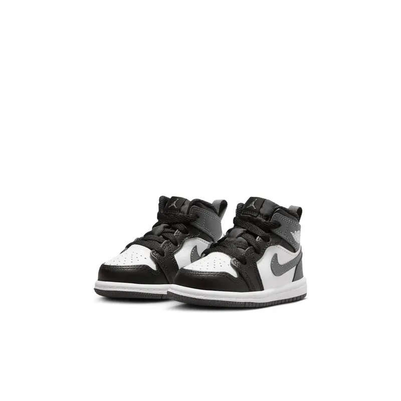 Jordan 1 Mid Black White Iron Grey (DQ8425-001)
