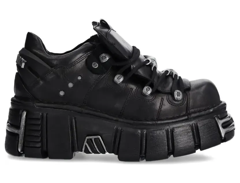 New Rock Metallic M-120N-S26 met plateauzool “Black” (M120NS26)