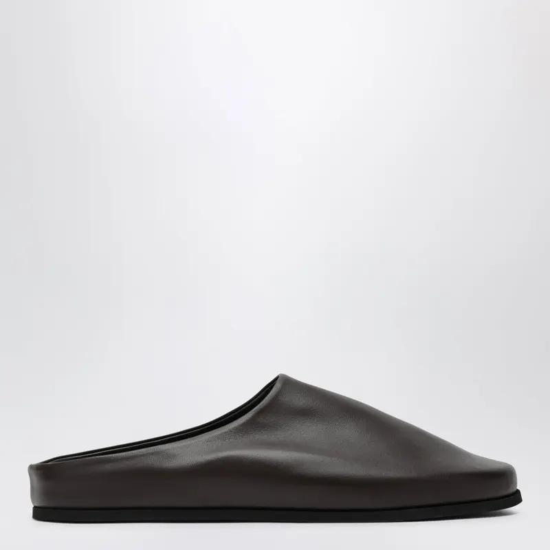 Dear Frances Espresso Leather Vico Mules VIC02LE/T_DEARF-ES_500-40